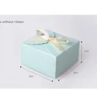Soap Gift Customized White Cardboard Handmade Soap Square Gift Box Baking Candy Folding Small Gift Paper Boxes