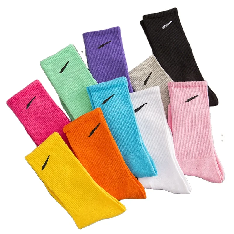 rainbow colored nike socks