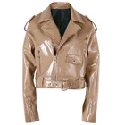 Autumn Jackets Jacket Spring Autumn Women Leather Jackets Ladies Real Leather Motorcycle Jacket