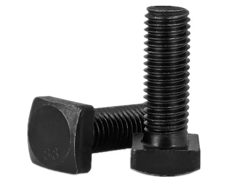Hex Bolt M5 Half Thread Black Oxidation DIN933/DIN931 Screw Custom Manufacturer RoseMary in China - supplier