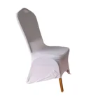 Spandex Chair Covers White Scuba Spandex Stretch Curved Arch Front Chair Covers White