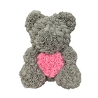 Day Rose Xingsheng Beautiful Rose Bear 40cm Valentine's Day Rose Bear Keep Teddy Bear For A Long Time