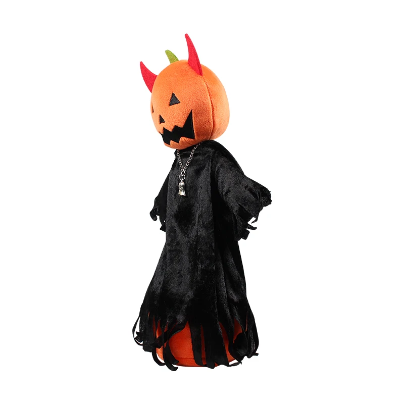 SOLI Doll Doll Custom Plush Toy Halloween Plush Doll, Halloween Pumpkin Ghost Plush Toy Make Scary Noises