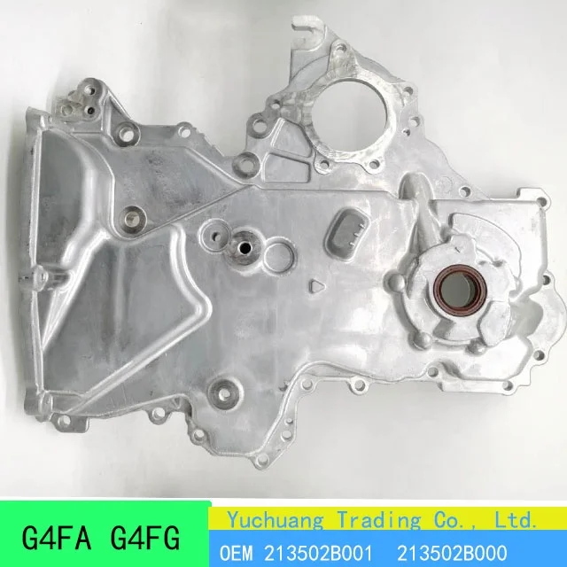 213502b000 Car Engine Timing Cover Suitable For Hyundai 213502b001  213502b011 G4fa G4fc - Buy Timing Chain Front Cover For Soul 2010-2011  Hybrid Avante I30cw 1.6cc 1.4cc Product on Alibaba.com