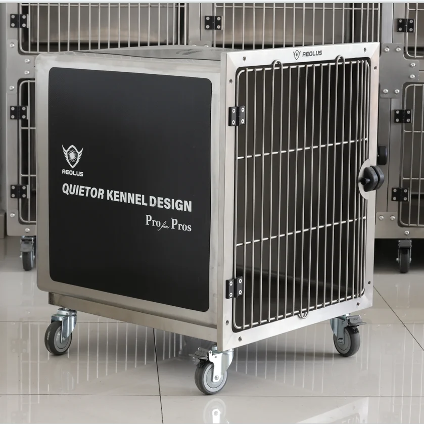 Noise Dampening S/s Modular Kennel,Very Versatile Configurations,Many