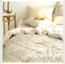 6 pcs duvet cover set christmas bedding winter quilted comforter set fluffy duvet cover bedding high quality duvet sets