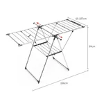Clothes Dry Cloth Cheap Price 15M Stainless Steel Clothes Dry Sweater Drying Rack Cloth Dryer Stand For Laundry