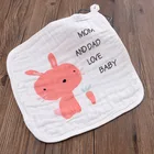 Towel Kid Cartoon Printed 100% Cotton Square Face Towel For Kid