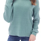 Pullover New Sweater 2020 Female Leisure Female Autumn And Winter Green Pullover Sweater