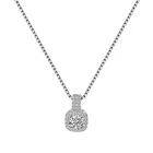 Silver Necklaces Silver SKA S925 Sterling Silver Zircon Pendant Necklaces