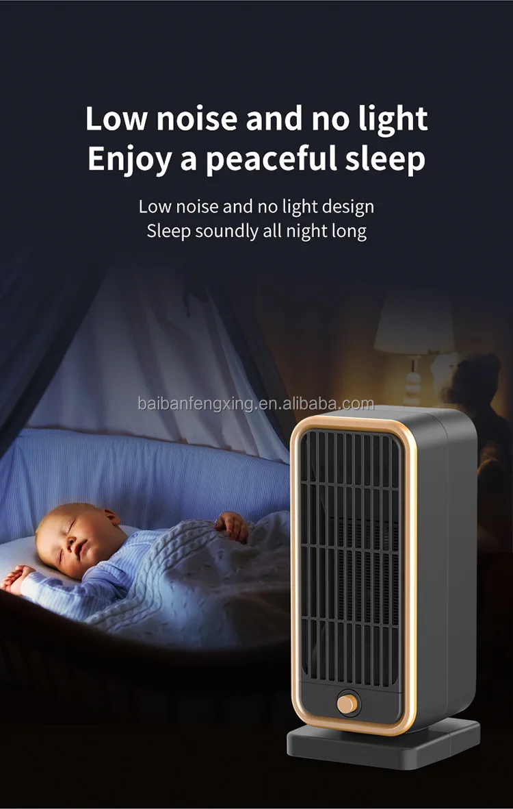 Lightweight Portable Heater, 500 W, Plastic - detail 16