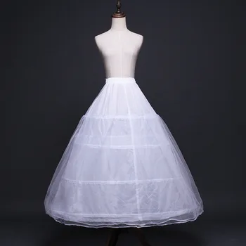 3 rings wedding dress petticoat dress skirts