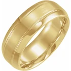 Band Ring Men Rings 925 Mens Ring Minimalism 925 Sterling Silver 18k Gold Plating 5 Mm Grooved Band Ring For Men Or Women