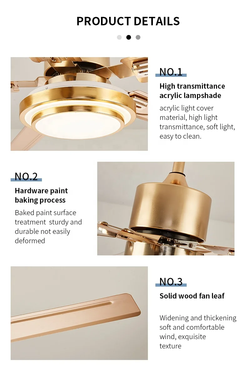 Ceiling Fan, LED, HC511 - detail 6