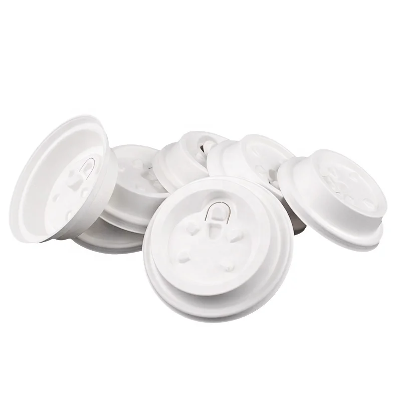 New mold popular Sustainable Biodegradable Sugarcane Bagasse coffee cup lid sip lid