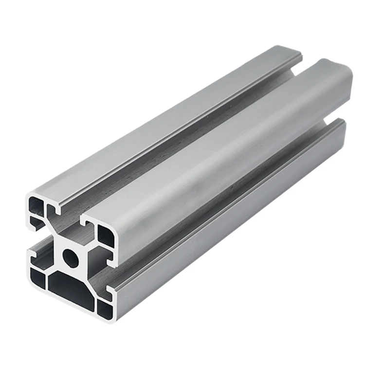 4040 Industrial Extruded Aluminum Profile 4040 Automatic Frame for Sealing Grooves on One Side and Two Sides details
