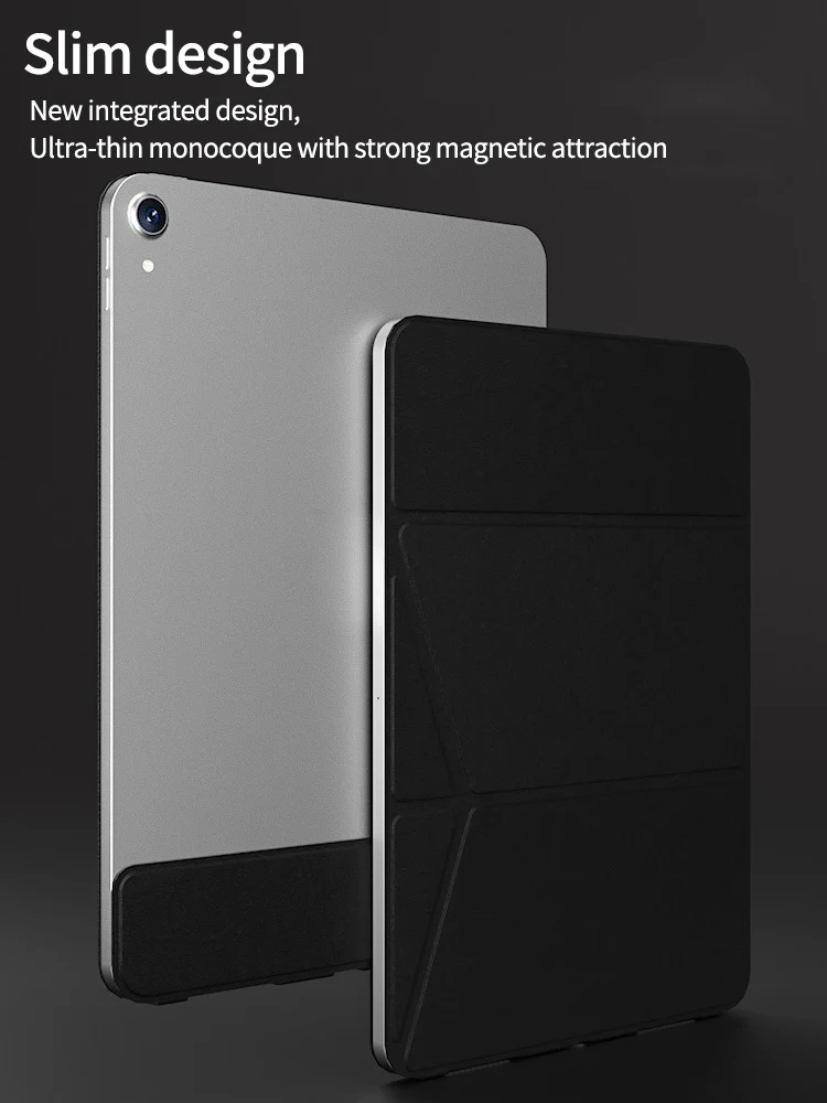 2024 New Arrival Magnetic Separation Leather Back Case For iPad Air4/5 10.9 ,Pro 2/3/4 11,10th 10.9 Simple Durable Table Covers