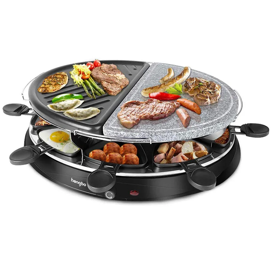 Aanpassen schroef wedstrijd Raclette Grill with1300W Indoor Griddle Non-Stick Coating electric Barbecue  Grill, View barbecue grill designs, HENGBO Product Details from Zhongshan  Hengbo Electrical Appliances Industries Co., Ltd. on Alibaba.com
