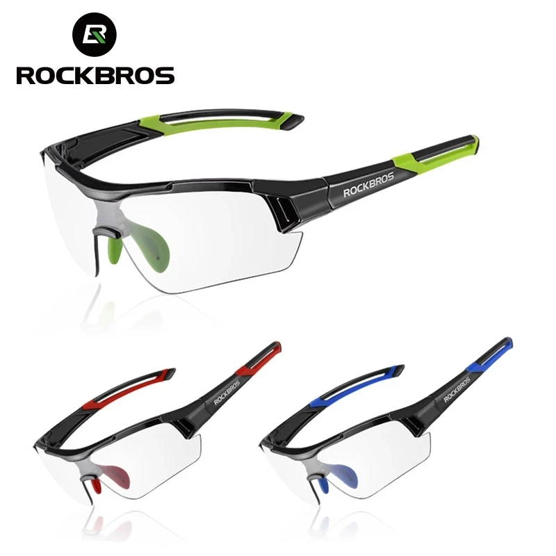 RockBros Photochromique Verres Riding Goggles extérieur de protection Lunettes de soleil UV400 