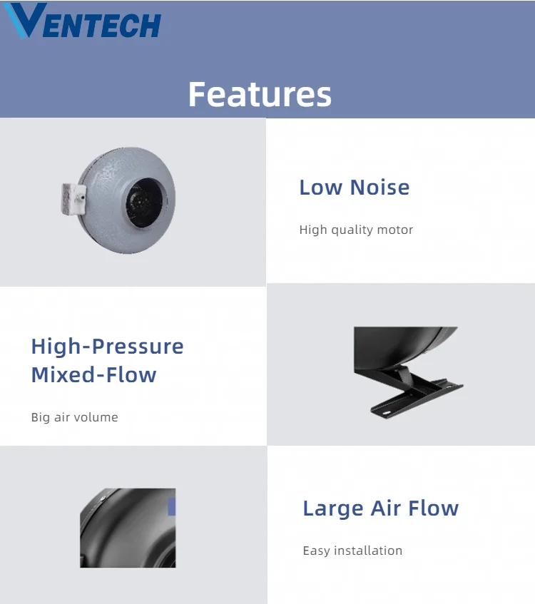 Garage Exhaust Ventilation Fan, 315mm, Centrifugal - detail 20