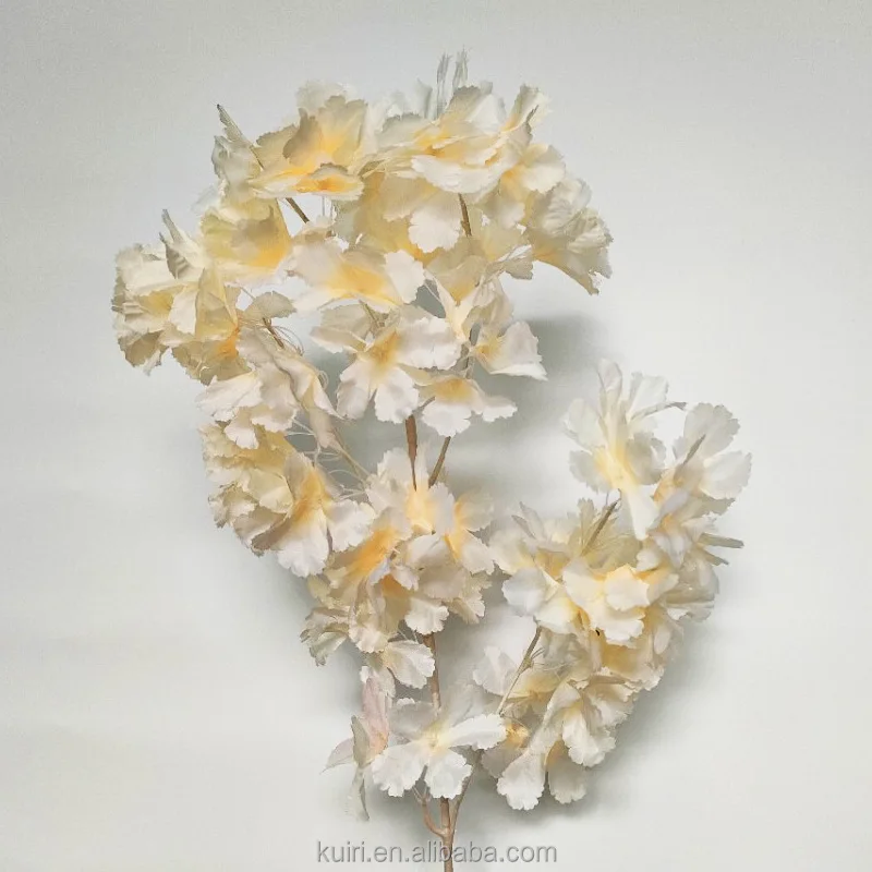 Different Types Silk Cherry Blossom Tree Branch Artificial Sakura