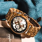Gift Watches Father's Day Gift Business Wood Multifunctional Date Display Calendar Men Wooden Watches