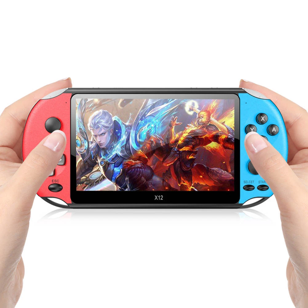 X12 Portable Handheld Video Game Console Gift for Kids Portable slim controller Handheld Game Player