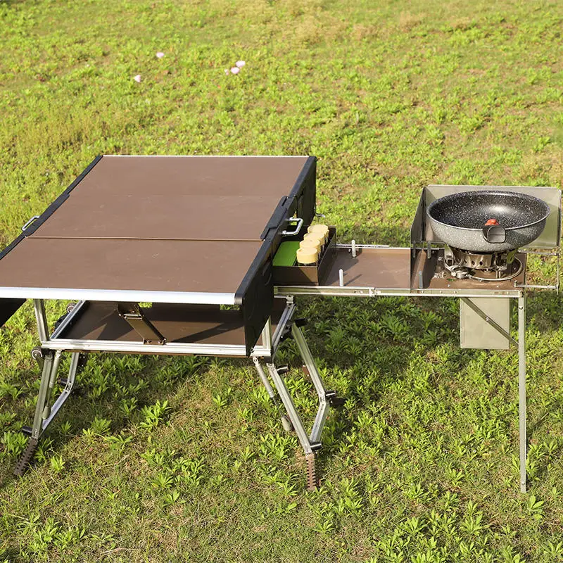 C Portable Mobile Camping Portable Outdoor Kitchen Camping Picnic