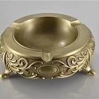 Ashtray Metal Metal Ashtray Custom Logo Ashtray Windproof Portable Metal Luxury Ashtray