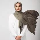 Scarf Cotton Muslim Scarf Women Hijab Cotton Muslim Women Pashmina Head Shawl Scarf Hijab Cotton Muslim