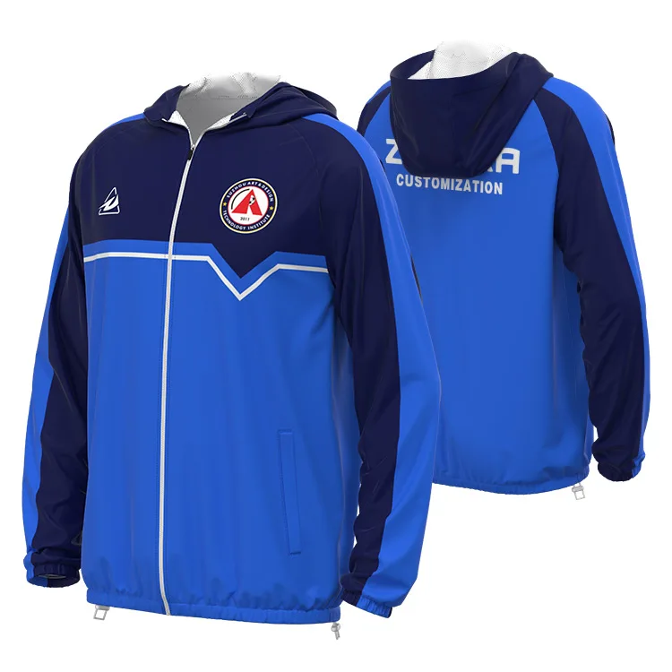 Custom Design Windbreaker With Logo 
