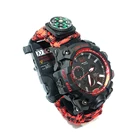Watch Hot Sale Paracord Accessories Sport Watch Fashion Reloj Supervivencia Tactical Paracord Watch