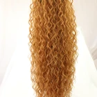 Hair Extension High Quality JP Synthetic Hair YAKY CRUSH CURL PONYTAIL HAIR EXTENSION 30 36 INCH