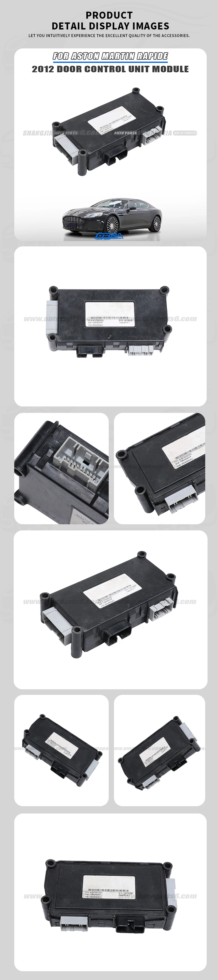 Automotive Used Original Door Electronic Control Module For Aston Martin Rapide AG43-14C235-CA factory