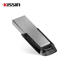 Memory Kissin 100% Original 64GB 16GB 32GB 128GB Wholesale Custom Logo Memory Sticks Cle USB 2.0/3.0 Flash Drive Pendrive