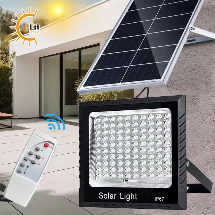 New solar lamp lens garden light outdoor light household high-power ultra-bright rural household garden light