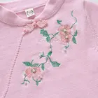 Kids Dress Winter And Autumn Long-Sleeved Suit Princess Kids 2 Piece Sweater Dress