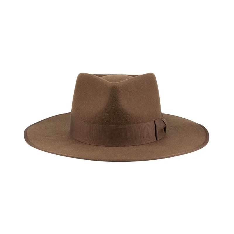 wide brim tan hat