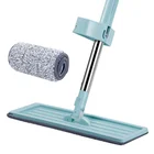 Household Free Hand Scrape Floor Swob Washing Bathroom Cleaner Tool Cleaning Floor Flat Mop