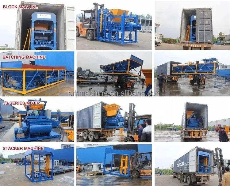 automatic cement brick machine