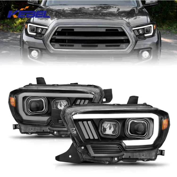 Best Wholesale Price Modified Light Head Lamp Oem Car Headlights for Toyota Tacoma 2016 2017 2018 2019 2020 2021 2022 factory