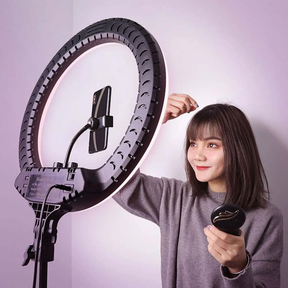 Tik Tok 19 Inch Ring Light Dimmable Led Selfie Ring Light With Stand - Buy  Selfie Ring Light,Led Ring Light With Stand,Tik Tok Ring Light With Stand  Product on Alibaba.com