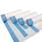 Plastic Garbage Bag 60L/90L/120L Custom Drawstring Plastic Garbage Bag Trash Bag On Roll