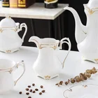 Coffee High Quality Durable Using Various Wholesale Modern European Design Coffee Tea Cup Set