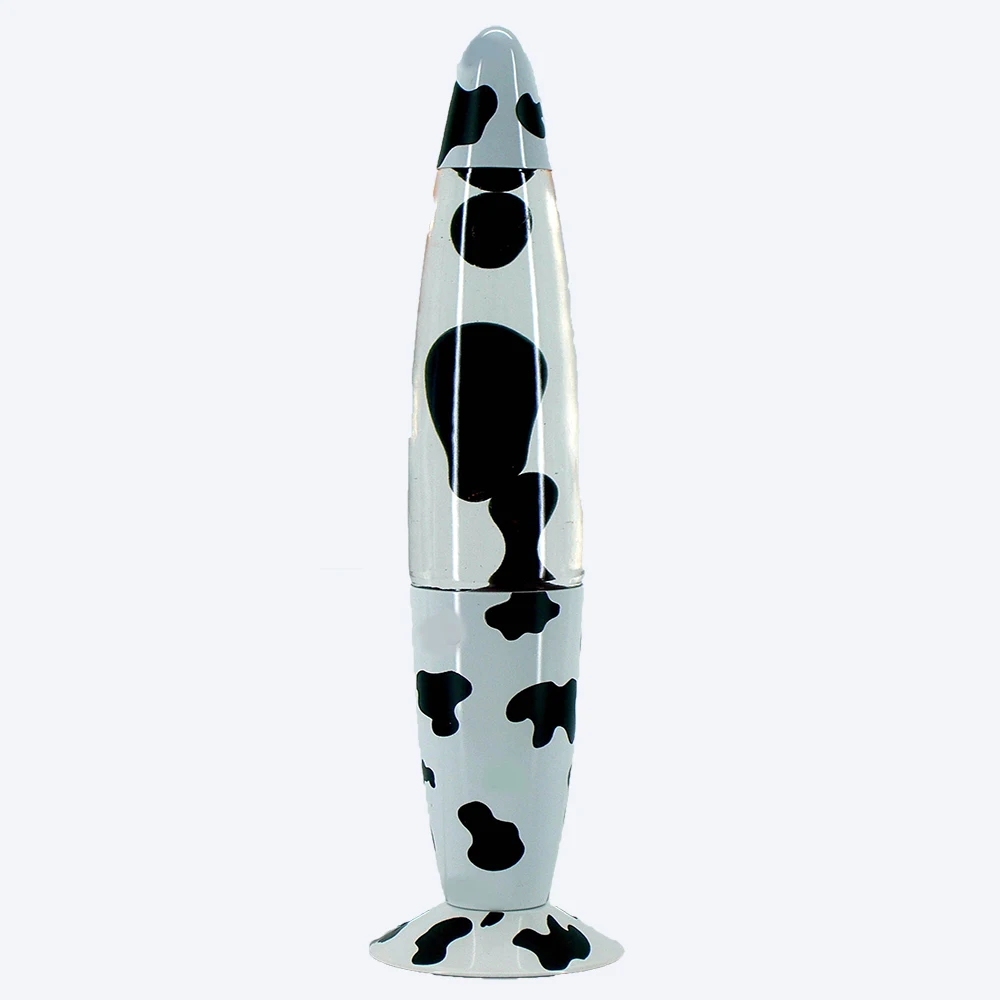 cow print lava lamp