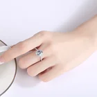 Cz Ring High Quality Clear Stone CZ Silver Ring Diamond Ring Wedding 925 Silver Ring Women