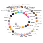Round Beads Silicone Beads Bulk Wholesale Large Silicone Round 19mm Beads
