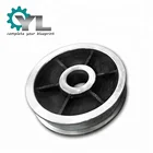 Forged Custom Forged Crane Rail Wheel Gantry Steel Industrial Crane Wheel