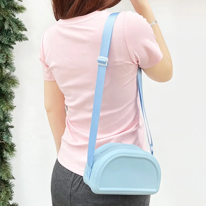 Wholesale Women Bag Handbags Silicone Shoulder Handbag Jelly Bag Luxury Ladies Woman Hand Bags Candy Jelly Purse
