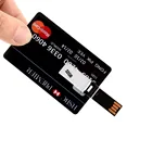 Card Usb Custom Business Card Usb 2Gb 4Gb 8Gb 16Gb 32Gb Plastic Metal Pendrive Credit Card Flip Usb Flash Drives